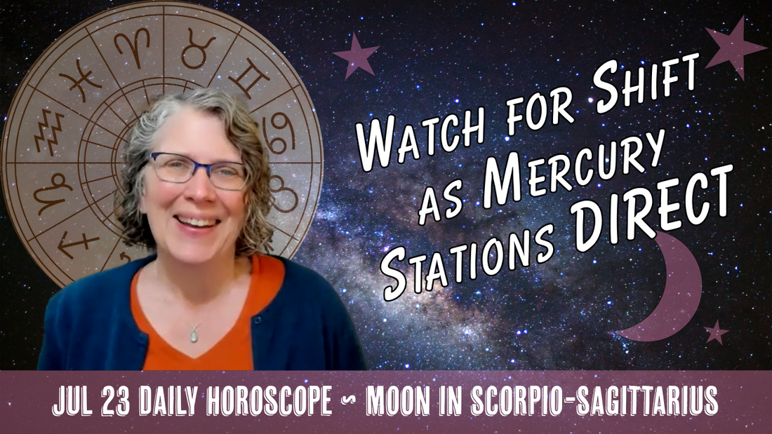 Mercury Stations Direct in Cancer Today! Here's What It Means for You // Astro Vibe for Thu Jul 23