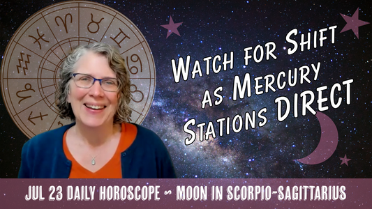 Mercury Stations Direct in Cancer Today! Here's What It Means for You // Astro Vibe for Thu Jul 23