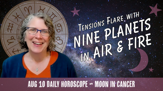 Steven Forrest Statement + Tensions Flare with 9 Planets in AIR & FIRE | Daily Horoscope Self-Care