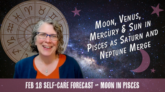 The WISDOM of 4 Pisces Planets as Saturn and Neptune Merge in Aries // Astro Vibe for Wed Feb 18