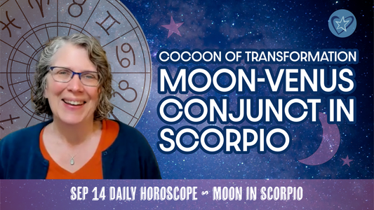 Moon Conjunct Venus in Scorpio Brings Depth: Create a Cocoon of Transformation