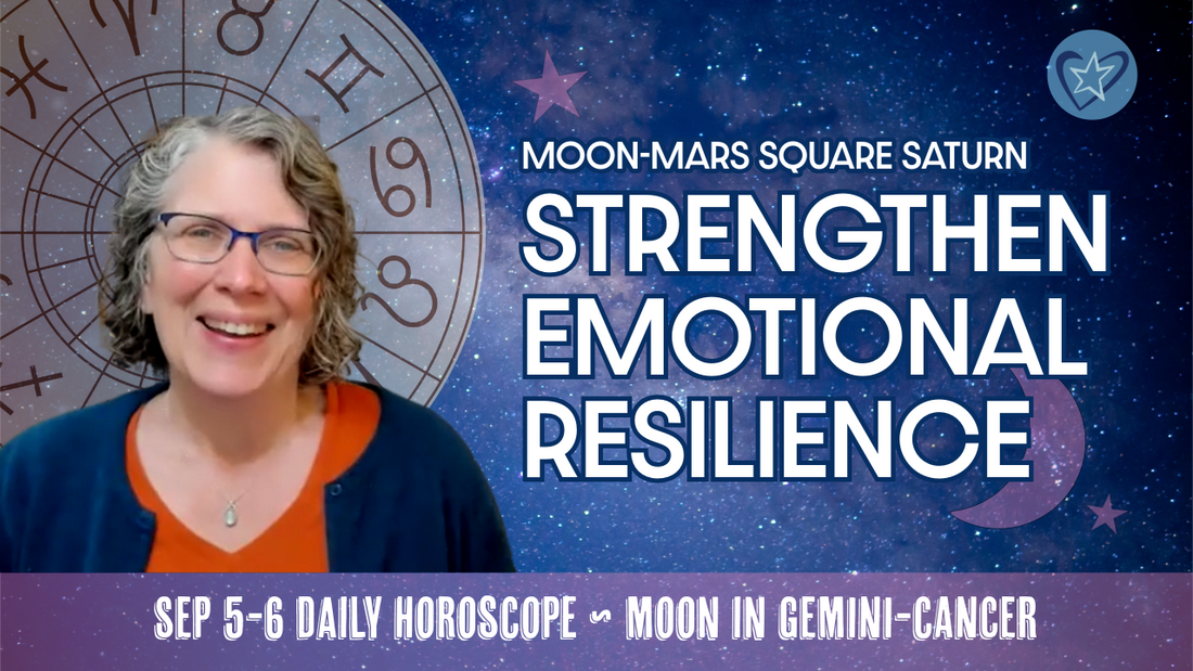 Cancer Moon-Mars Square to Saturn: Strengthen Emotional Resilience | Daily Horoscope for Self-Care