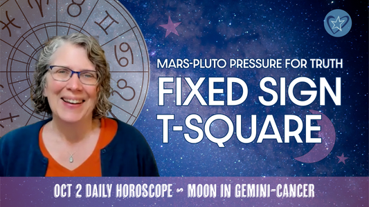 Mars, Venus, Mercury in a T-Square with Pluto, Bring Pressure to Transform | Daily Horoscope