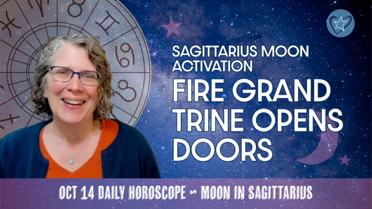 Fire Grand Trine with Moon, Mars, and Saturn Opens Doors of Support | Daily Horoscope