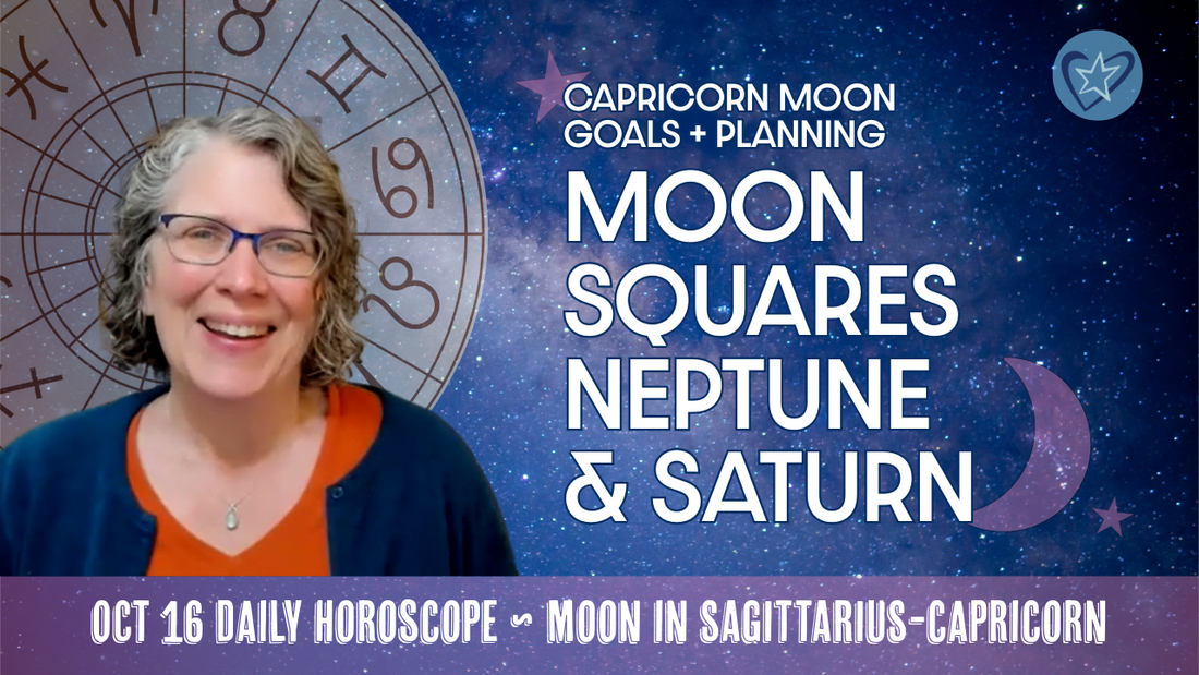Capricorn Moon Squares Neptune & Saturn in Aries: From Dreams to Reality | Daily Horoscope
