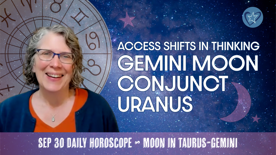 Gemini Moon Conjunct Uranus with Air Grand Trine: Access Shifts in Consciousness |  Daily Horoscope