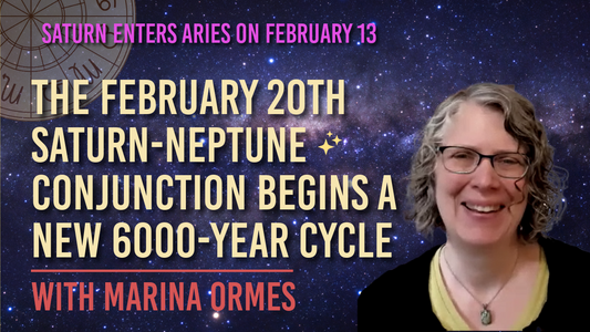 The Saturn-Neptune Conjunction Begins a New, Over-6000-Year-Long Cycle // Astro Vibe for Sun Feb 8