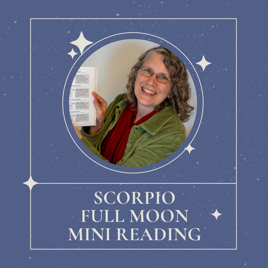 Scorpio Full Moon Recorded Mini Reading
